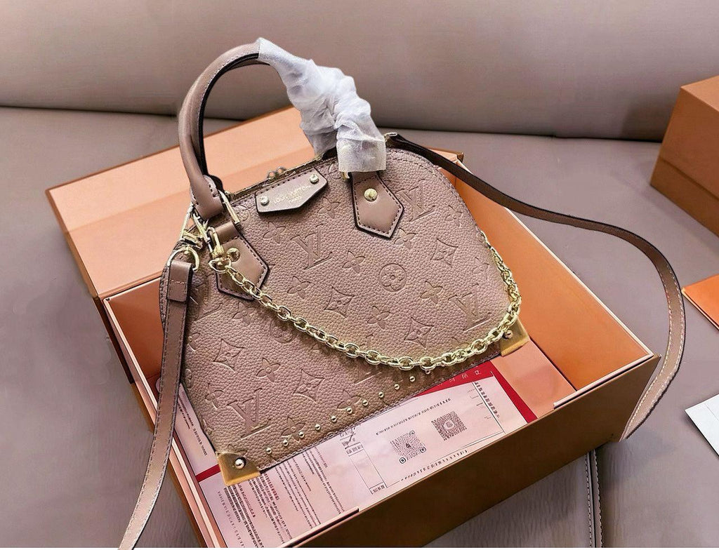 Louis Vuitton Neo Alma BB (Empreinte Leather with Studs - Turtledove/Taupe)