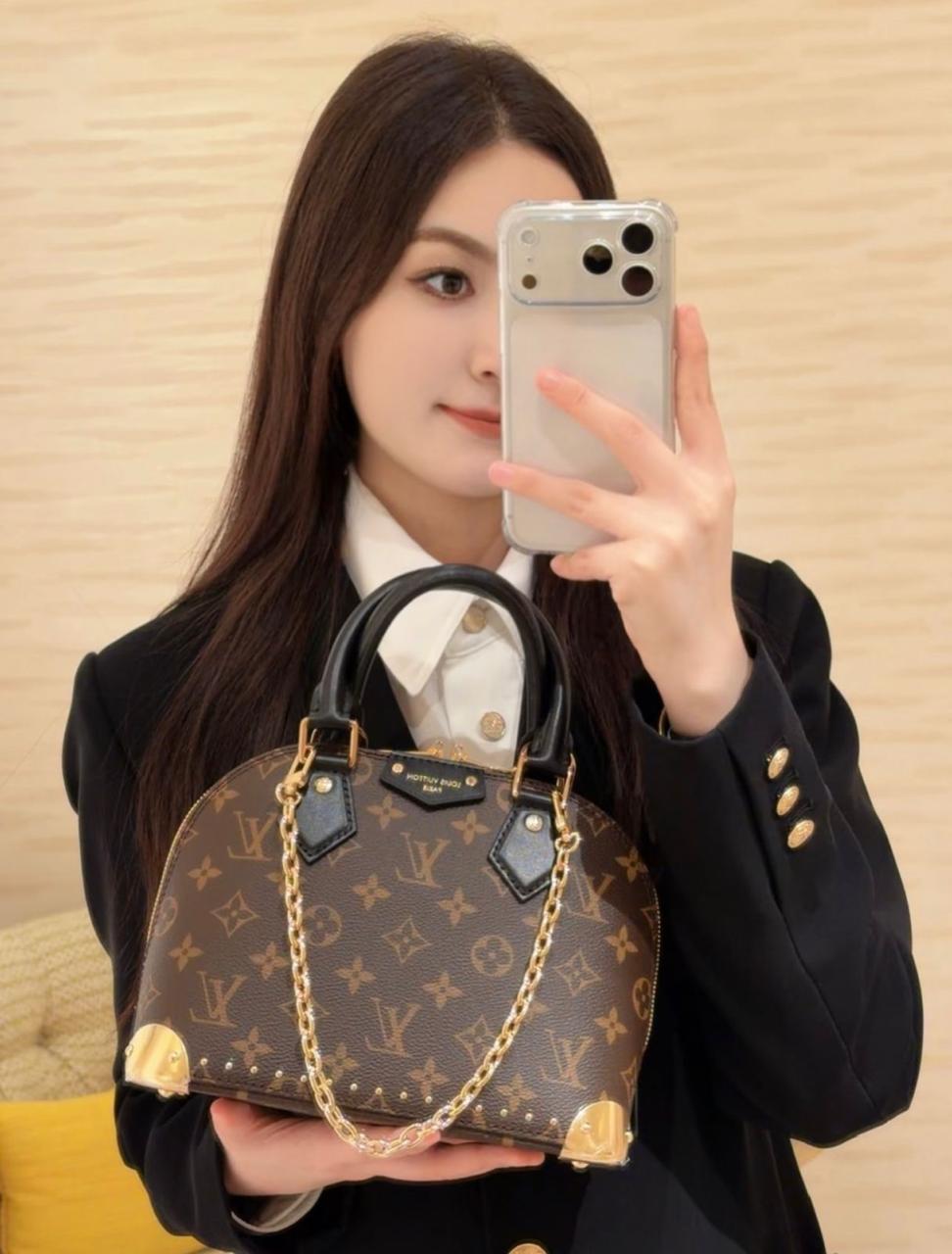 Louis Vuitton Neo Alma BB (Monogram Canvas with Studs)
