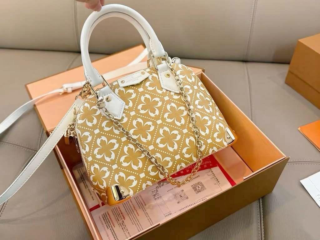 Louis Vuitton Neo Alma BB (Since 1854 Jacquard - Yellow/White)