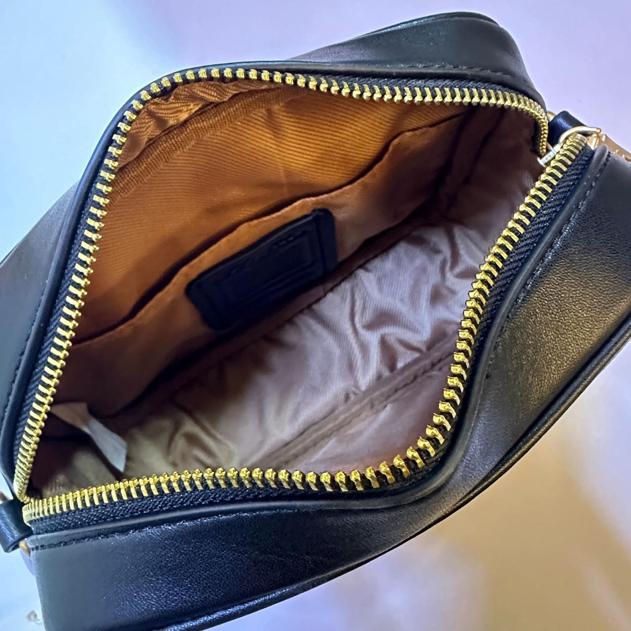 Coach Jamie Camera Bag in Signature Canvas (Charcoal/Black)