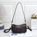 Coach Teri Shoulder Bag in Signature Canvas (Brown/Black)
