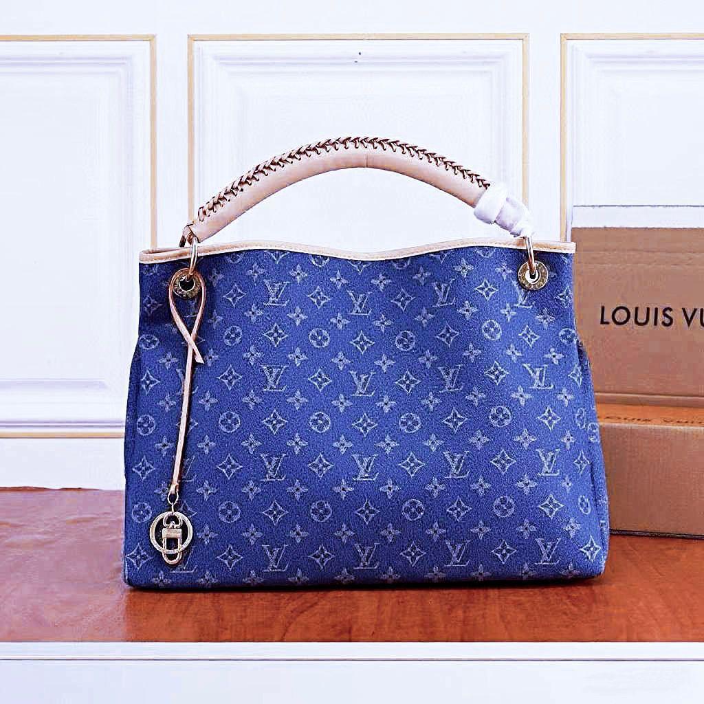 Louis Vuitton Artsy MM (Monogram Denim - Blue)