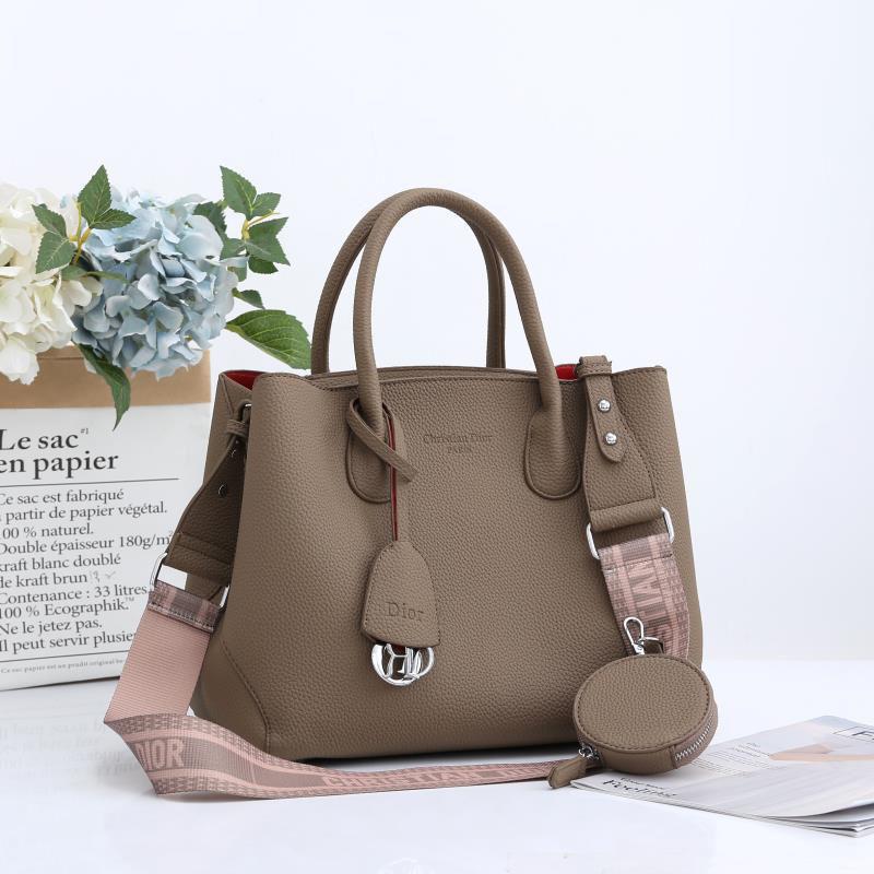 Dior Vibe Medium Classic Bag (Taupe / Greige)