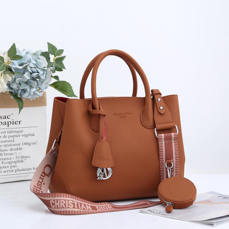 Dior Vibe Medium Classic Bag (Cognac / Tan)