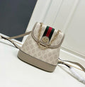 Gucci Ophidia Mini Backpack (Beige/White GG Supreme)