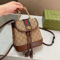 Gucci Ophidia Mini Backpack (Beige GG Supreme/Brown)