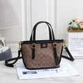 Coach Mollie Tote 25 in Signature Canvas (Brown/Black)