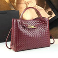 Bottega Veneta Small Andiamo Bag (Barolo / Deep Burgundy)