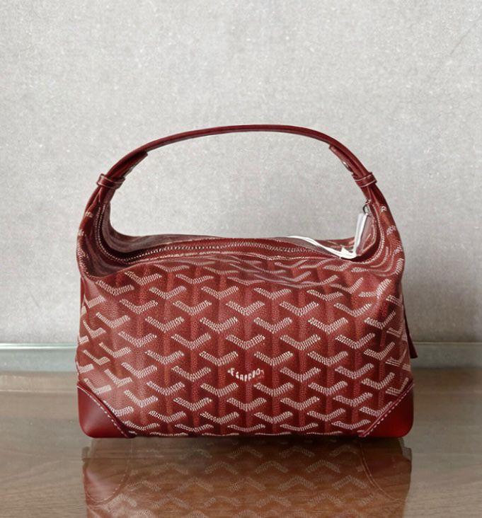 Goyard Jouvence MM Toiletry Case (Burgundy / Bordeaux)