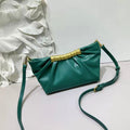 Fendi First Small Shoulder Bag (Green Leather)