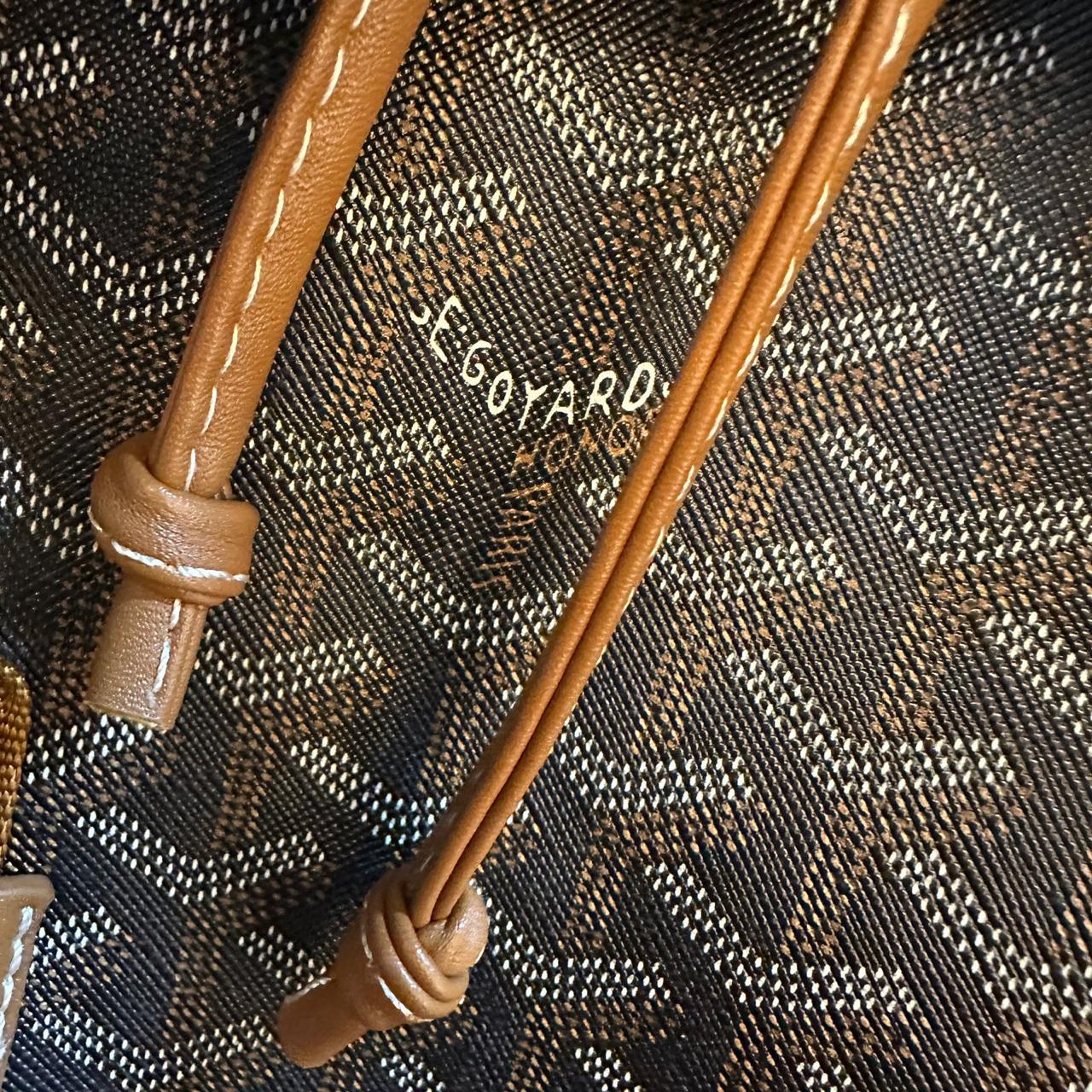 Goyard Alpin MM Backpack (Black & Tan)