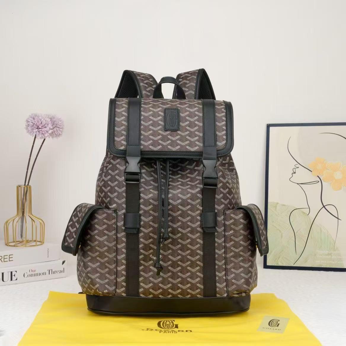 Goyard Alpin MM Backpack (Black/Noir)