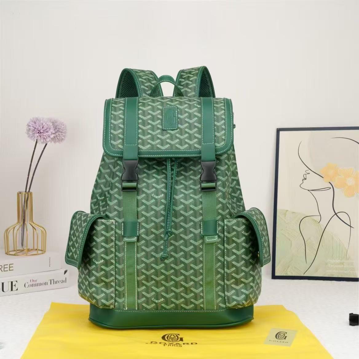 Goyard Alpin MM Backpack (Green)