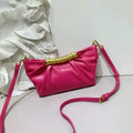 Fendi First Small Shoulder Bag (Fuchsia Pink Leather)
