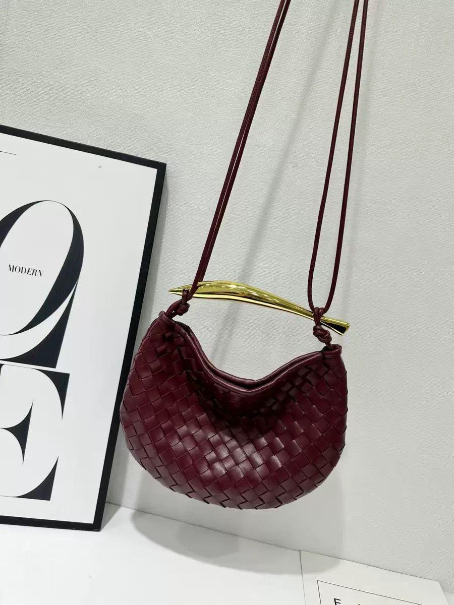 Bottega Veneta Small Sardine Shoulder Bag(Barolo / Burgundy)