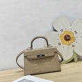 Hermès Kelly II Sellier Mini (Crocodile/Alligator) Beige/Taupe