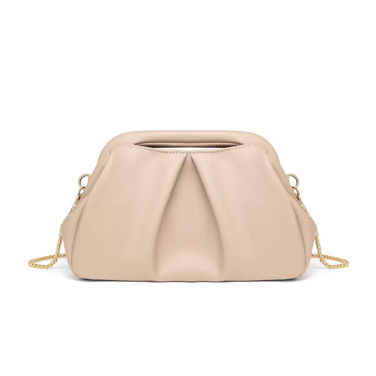 Bottega Veneta The Pouch with Handle (Porridge / Beige)
