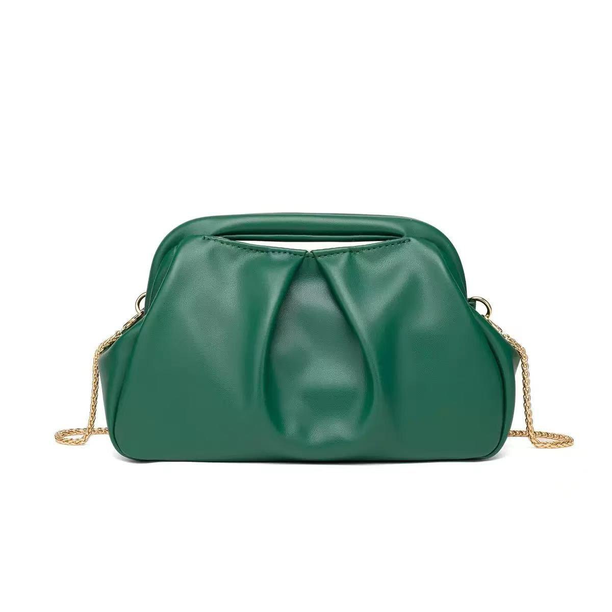 Bottega Veneta The Pouch with Handle (Emerald / Racing Green)
