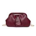 Bottega Veneta The Pouch with Handle (Barolo / Burgundy)