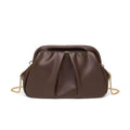 Bottega Veneta The Pouch with Handle (Fondant / Dark Brown)