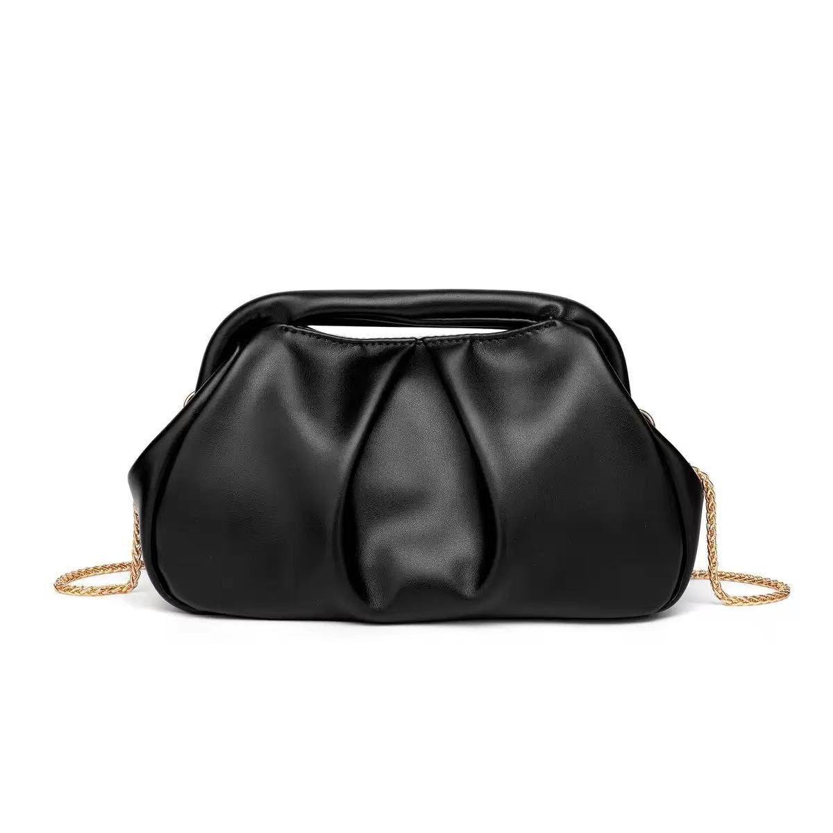 Bottega Veneta The Pouch with Handle (Black)