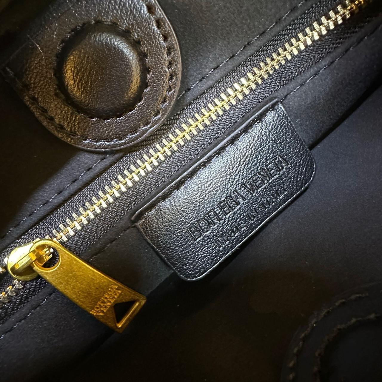 Bottega Veneta Small Sardine Shoulder Bag (Black)