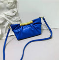 Fendi First Small Shoulder Bag (Cobalt Blue Leather)