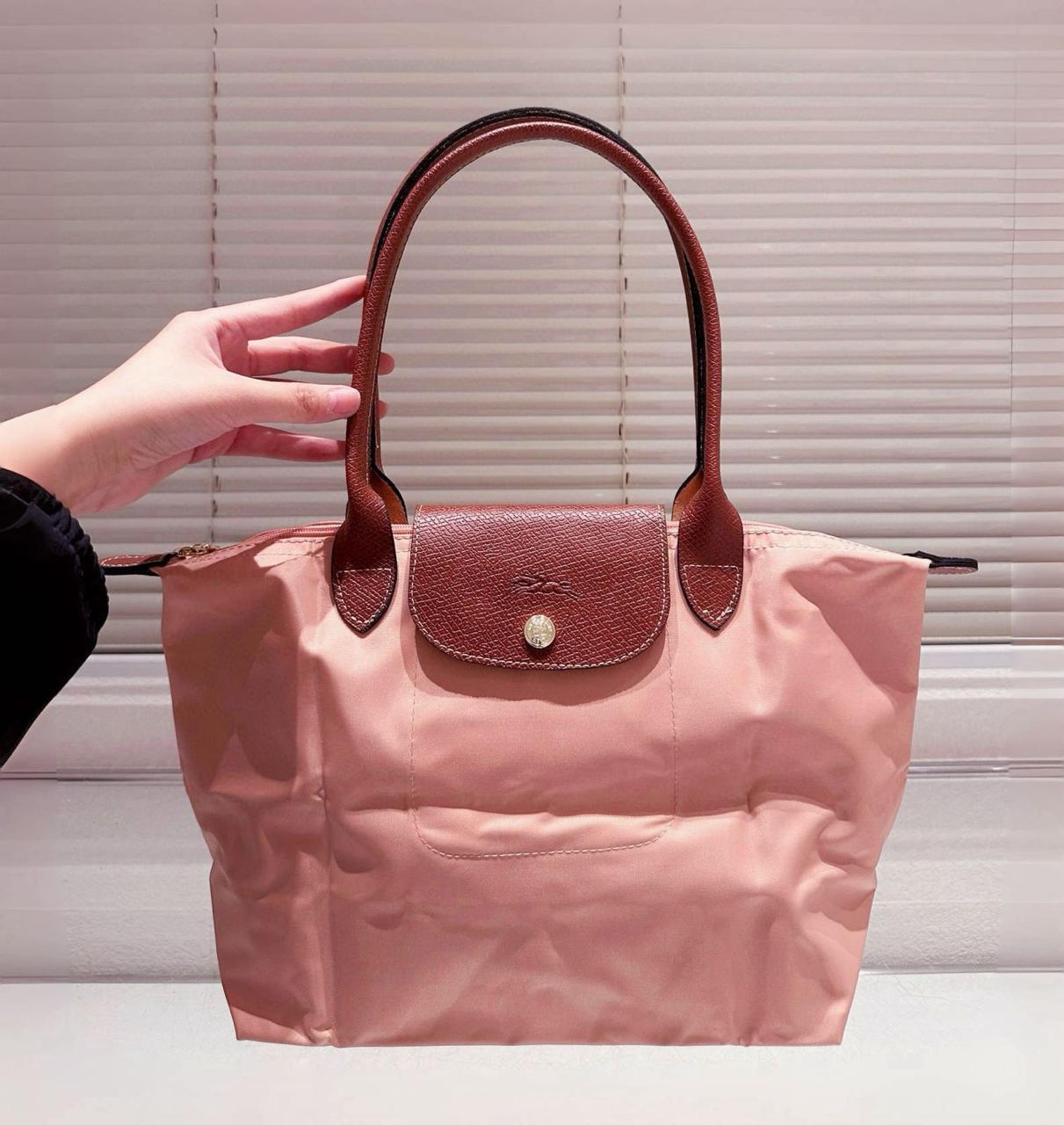 Longchamp Le Pliage Original Shoulder Bag S (Antique Pink)