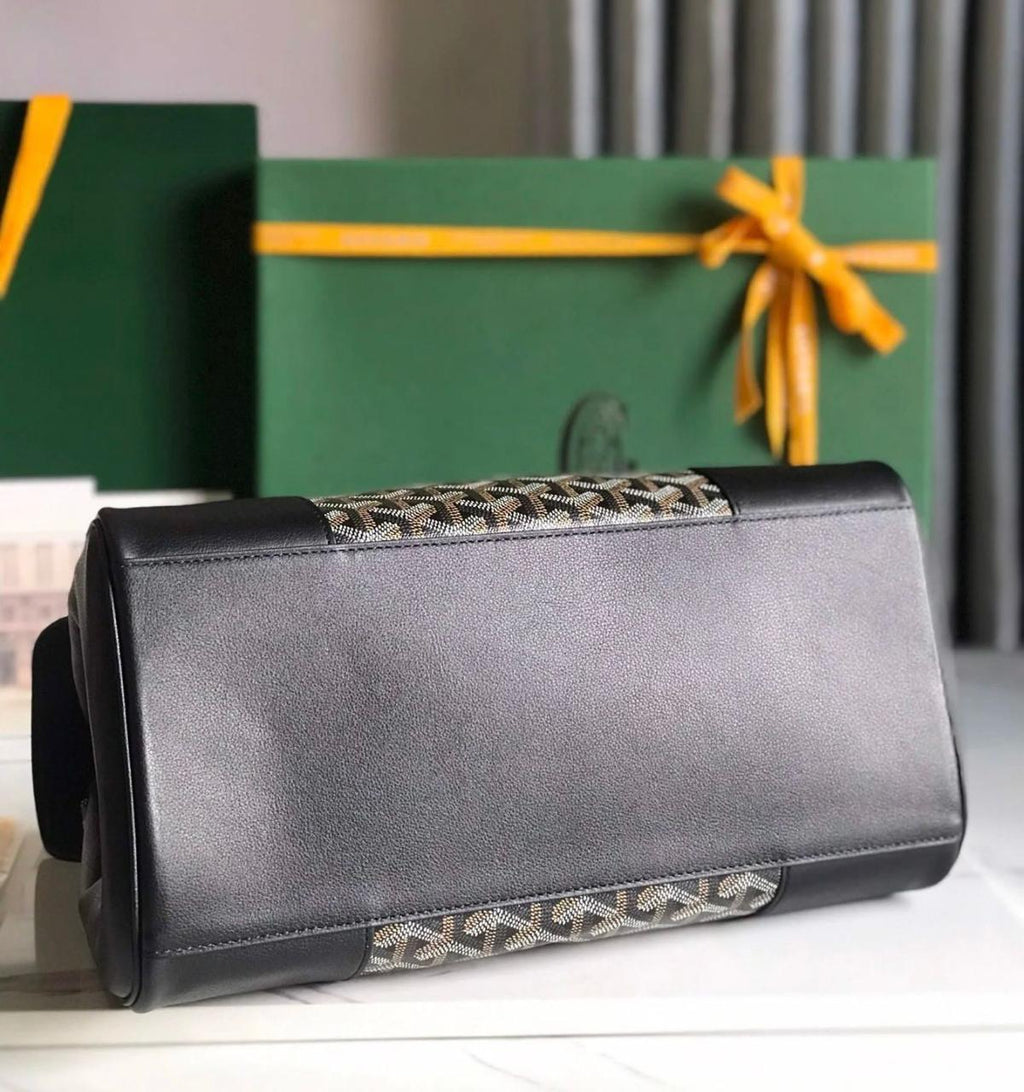 Goyard Saïgon Structured Bag (Black)