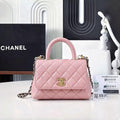 Chanel mini Coco Handle Bag (Light Pink)