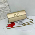 Valentino Garavani VLOGO Signature Chain bag (Gold/Metallic)
