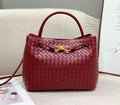 Bottega Veneta Small Andiamo Bag (Amaranto/Dark Red)