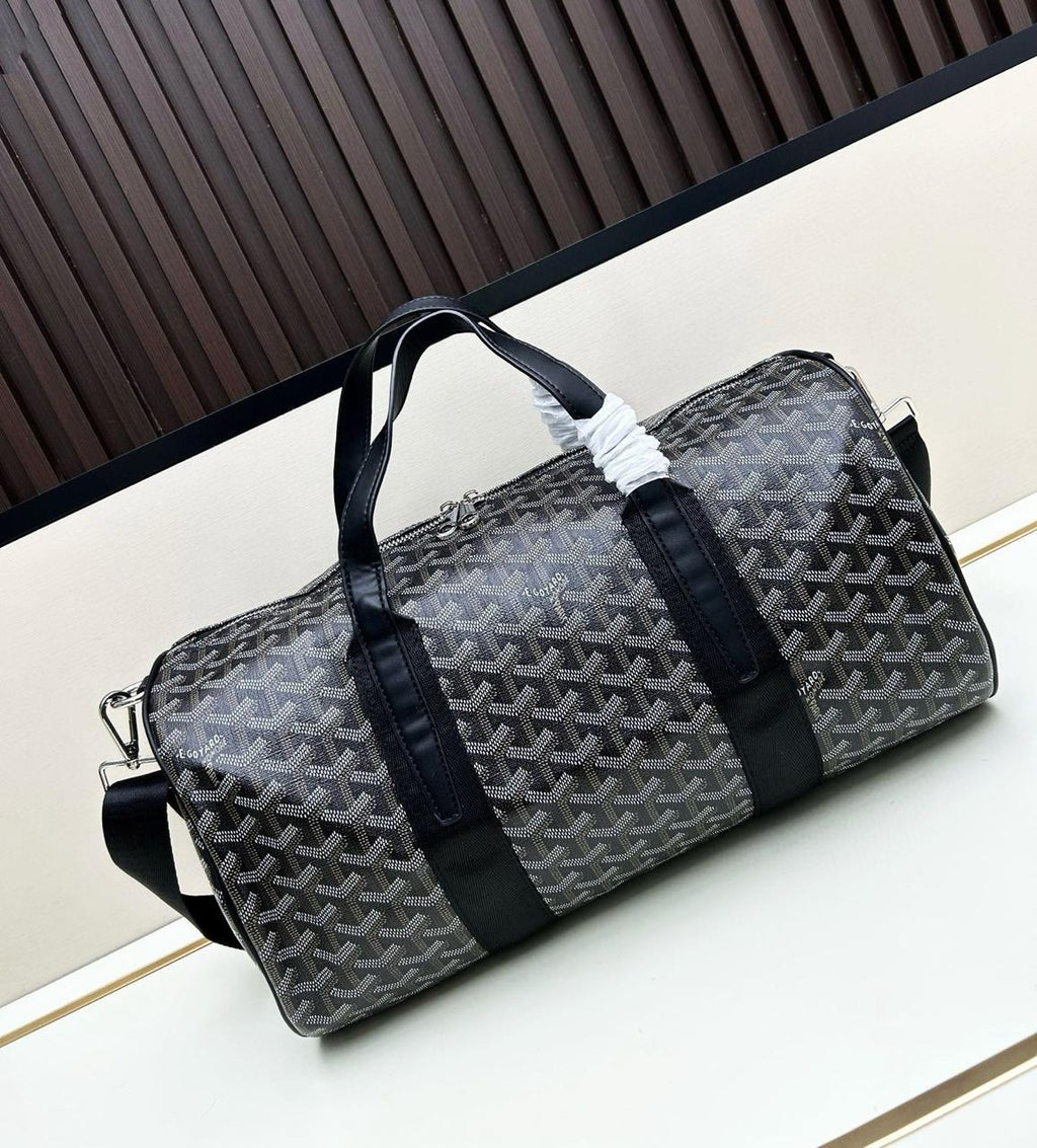 Goyard Boeing 45 Duffel Bag (Black/Black)