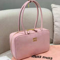 Miu Miu Beau Soft Leather Bag (Petal Pink)