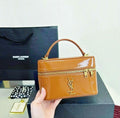 Saint Laurent Gaby Vanity Case (Caramel/Tan)
