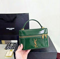 Saint Laurent Gaby Vanity Case (Emerald Green)