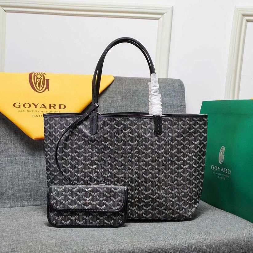 Goyard Saint Louis GM (Black/Tan)