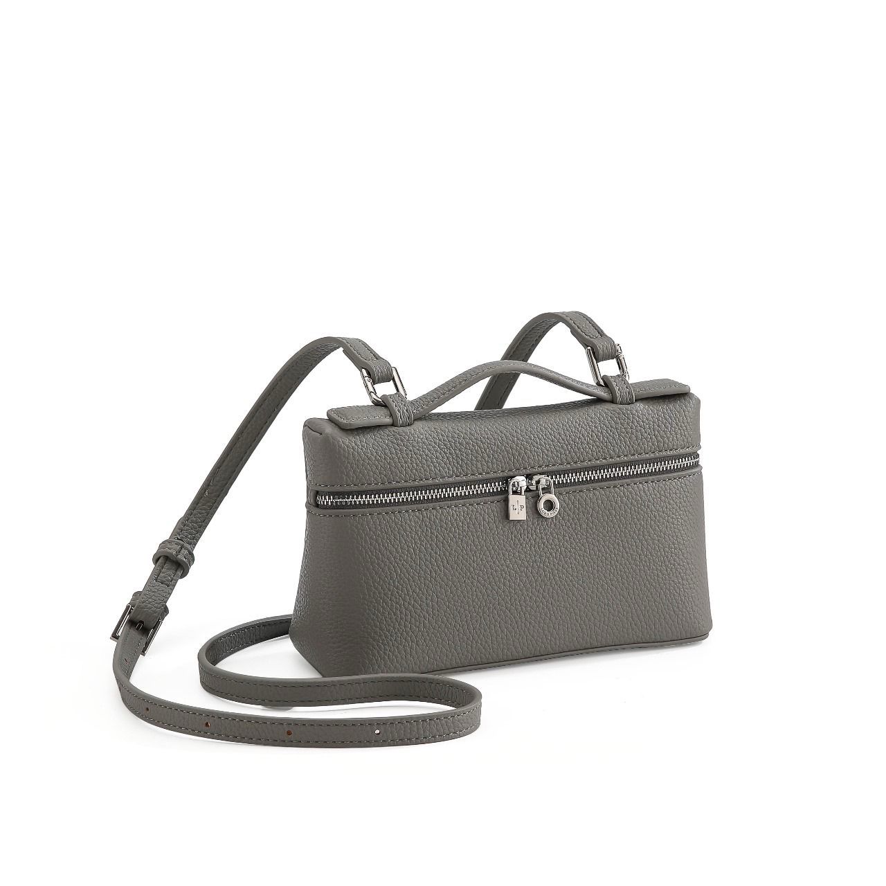 Loro Piana Extra Pocket L19 Bag (Charcoal Gray)