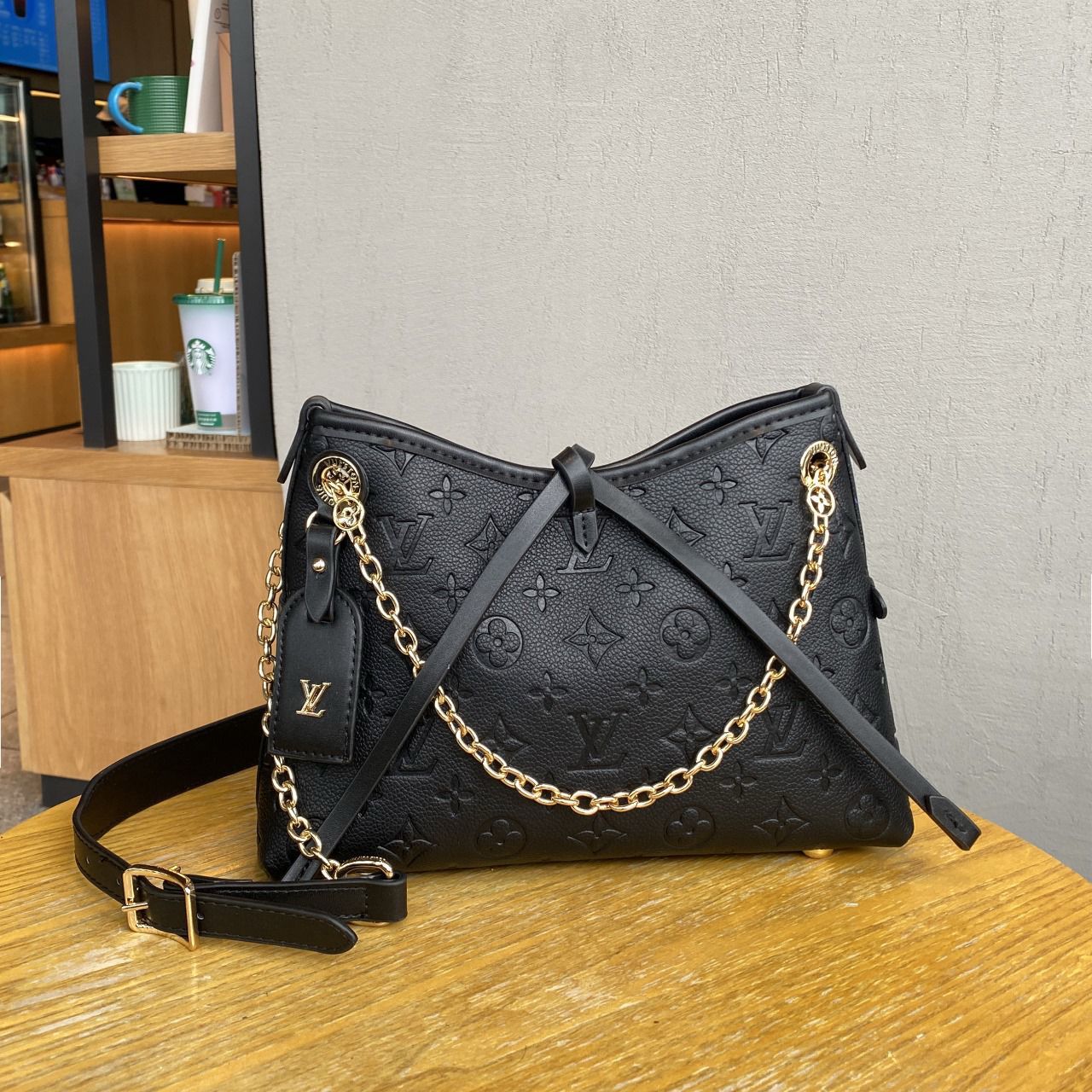 Louis Vuitton Vavin PM (Black Monogram Empreinte)