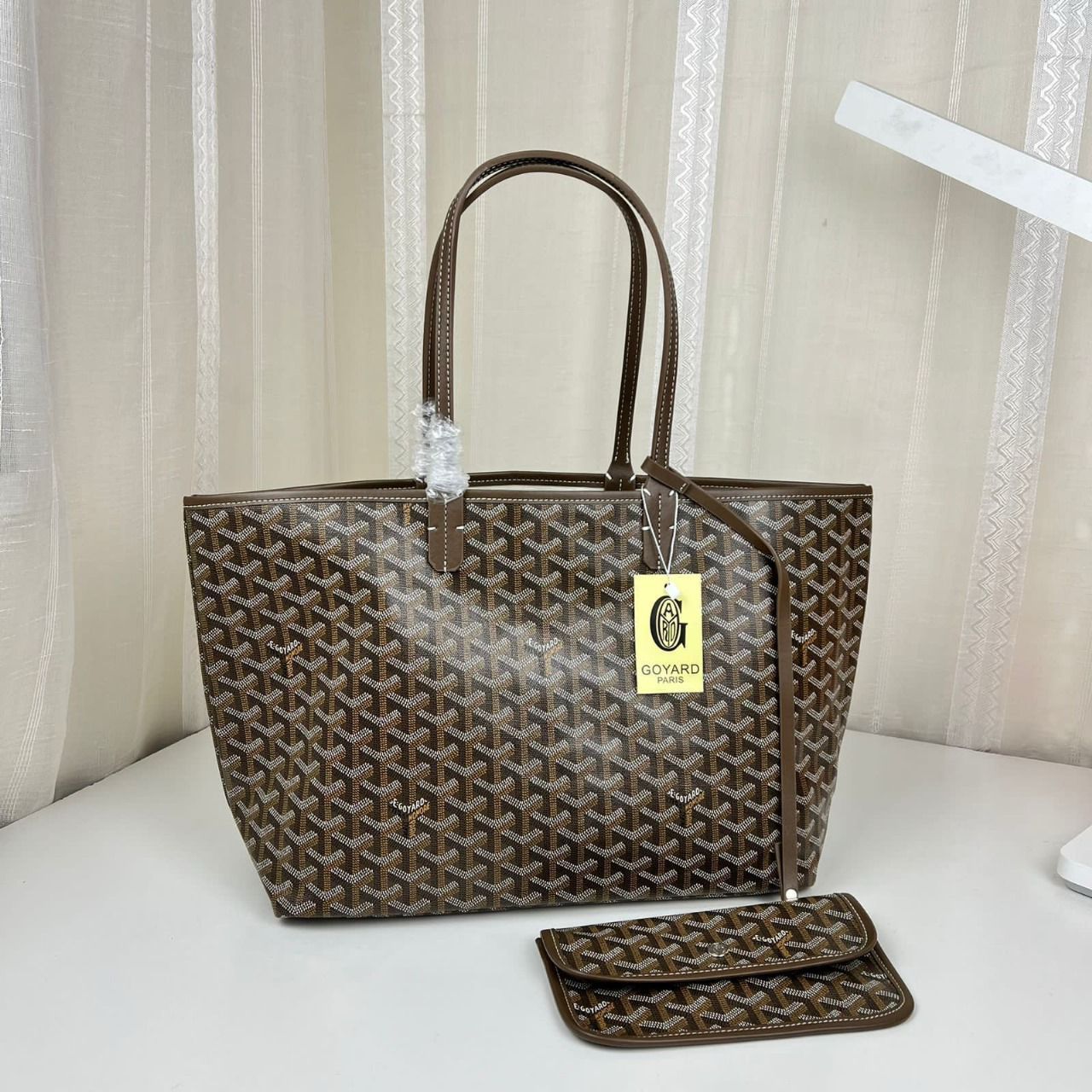 Goyard Saint Louis PM (Tan)