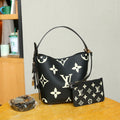 Louis Vuitton NéoNoé BB (Black/Beige Monogram Empreinte)