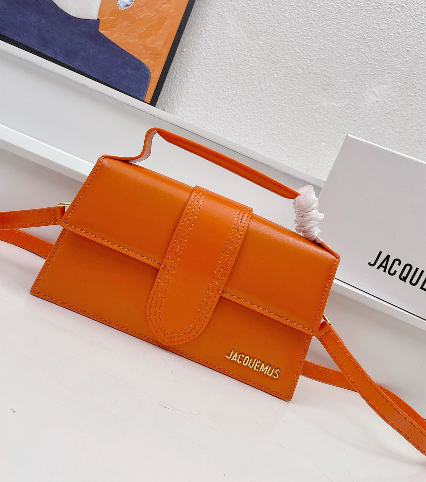 Jacquemus Le Bambino Long (Orange)