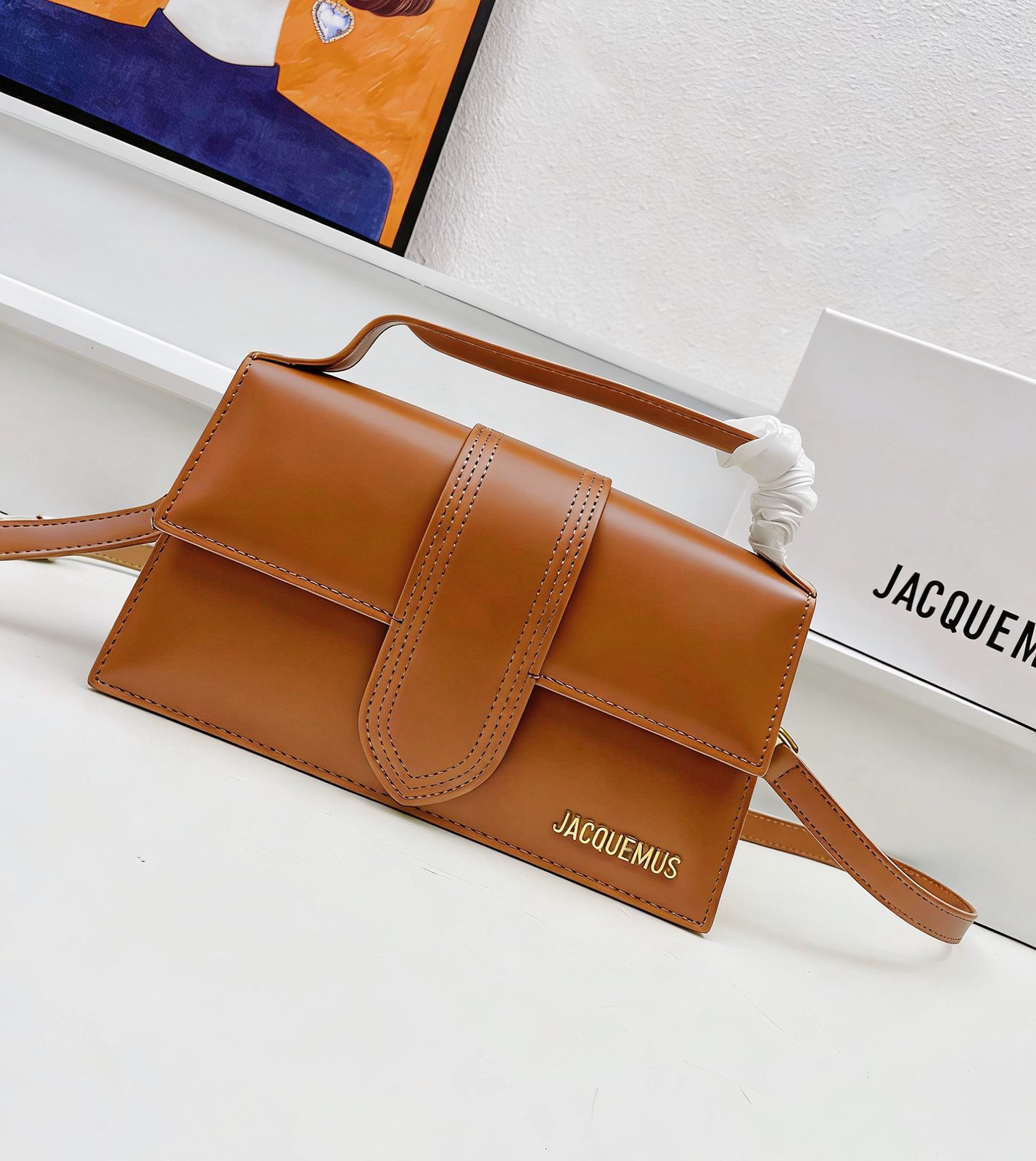 Jacquemus Le Bambino Long (Camel)