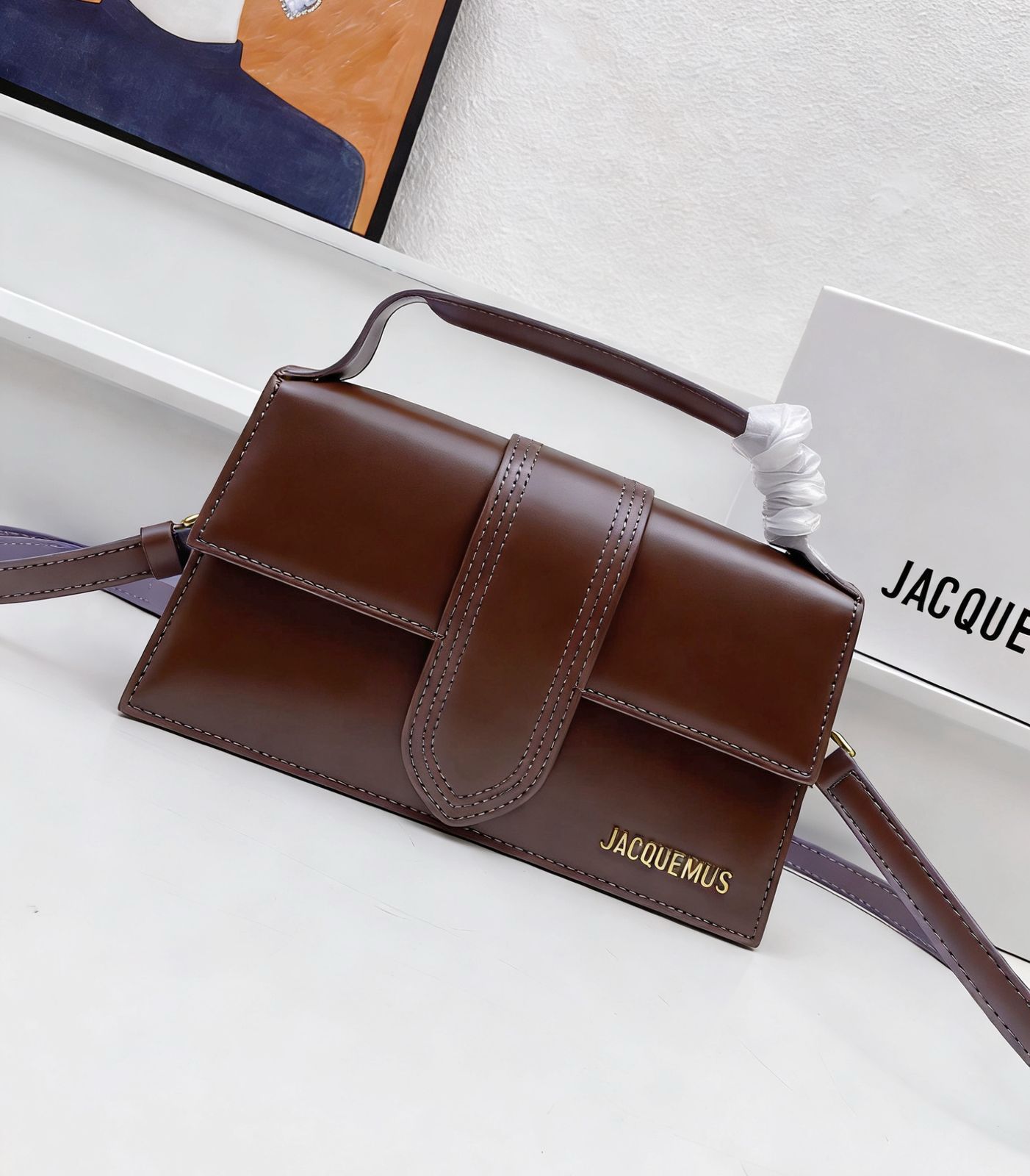 Jacquemus Le Bambino Long (Brown)
