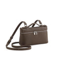 Loro Piana Extra Pocket L19 Bag (Dark Taupe / Mud)