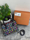 Louis Vuitton Monogram Multicolore OnTheGo PM (Black)