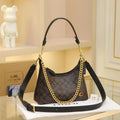Coach Mira Shoulder Bag in Signature Canvas (Brown/Black)