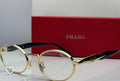 Prada Round Metal Optical Frames