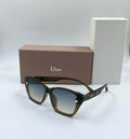 Dior Lady 95.22 S2I Butterfly Sunglasses in Olive Green