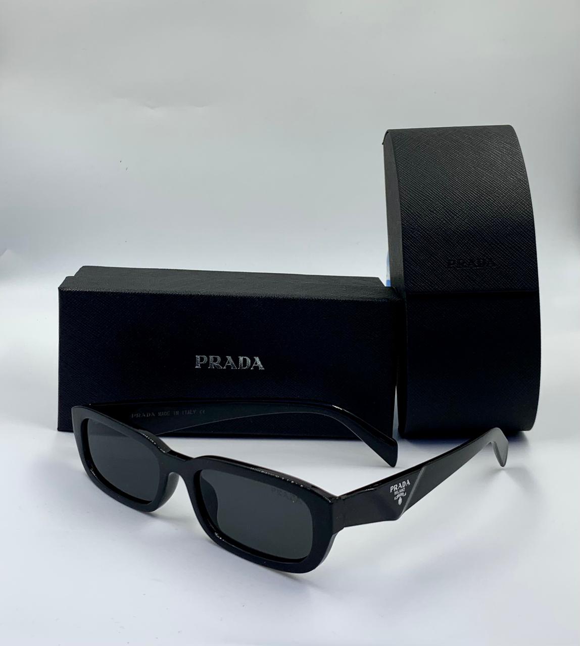 Prada Symbole Rectangular Sunglasses